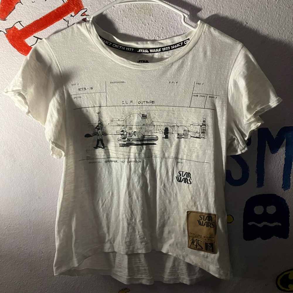 Disney’s Star Wars White Design T-Shirt